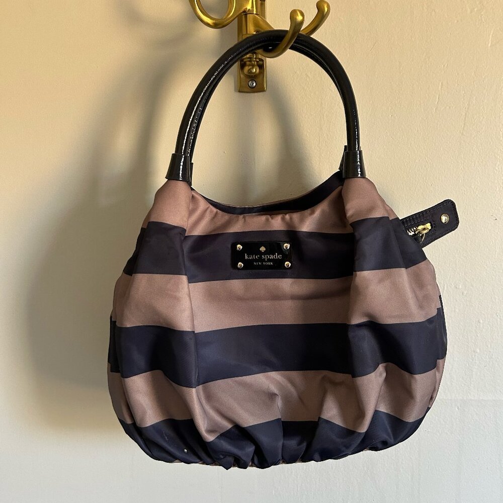 Kate Spade Karen Cambridge Striped Purse
